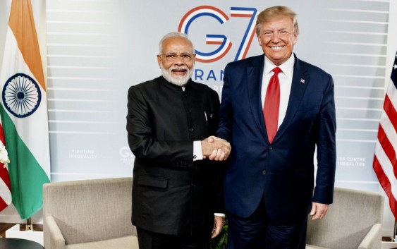 Modi with Trump