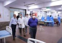 डॉ. हर्षवर्धन ने आज डॉ.राममनोहर लोहिया और सफदरजंग अस्पतालों का दौरा किया