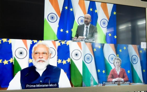 पीएम मोदी ने 15 वें भारत-यूरोपीय संघ शिखर सम्मेलन को सम्बोधित किया