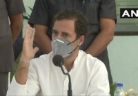 कांग्रेस नेता राहुल गाँधी ने मोदी सरकार को घेरा