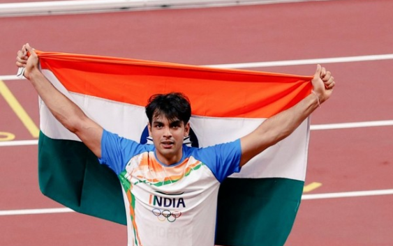 नीरज चोपड़ा ने विश्व एथलेटिक्स चैम्पियनशिप में रजत पदक जीता