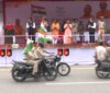 योगी आदित्यनाथ ने ‘तिरंगा बाइक रैली’ को हरी झंडी दिखाई